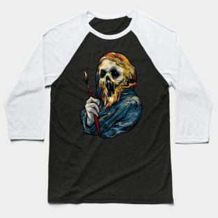 Ghost Painting Baseball T-Shirt